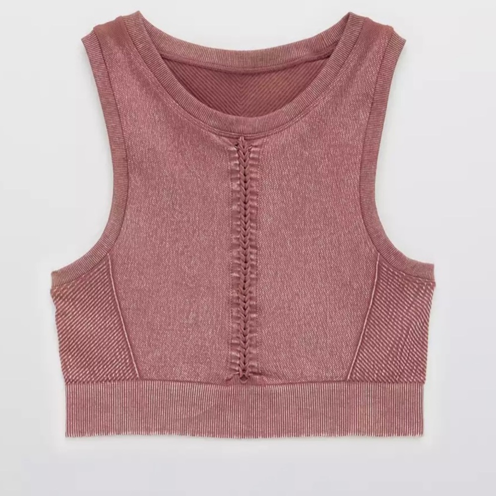 OFFLINE Seamless Macrame Longline Sports Bra {Size M}